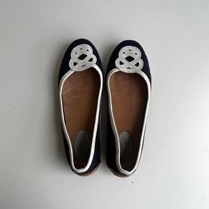 Sperry black white Ballet shoes size 7